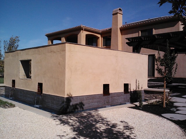 Morgan Creek Project contemporaneo-piscina