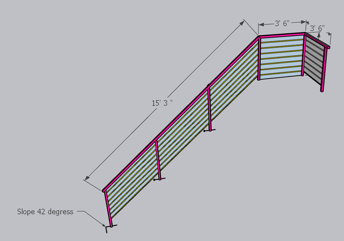 Replacing guardrail according to code