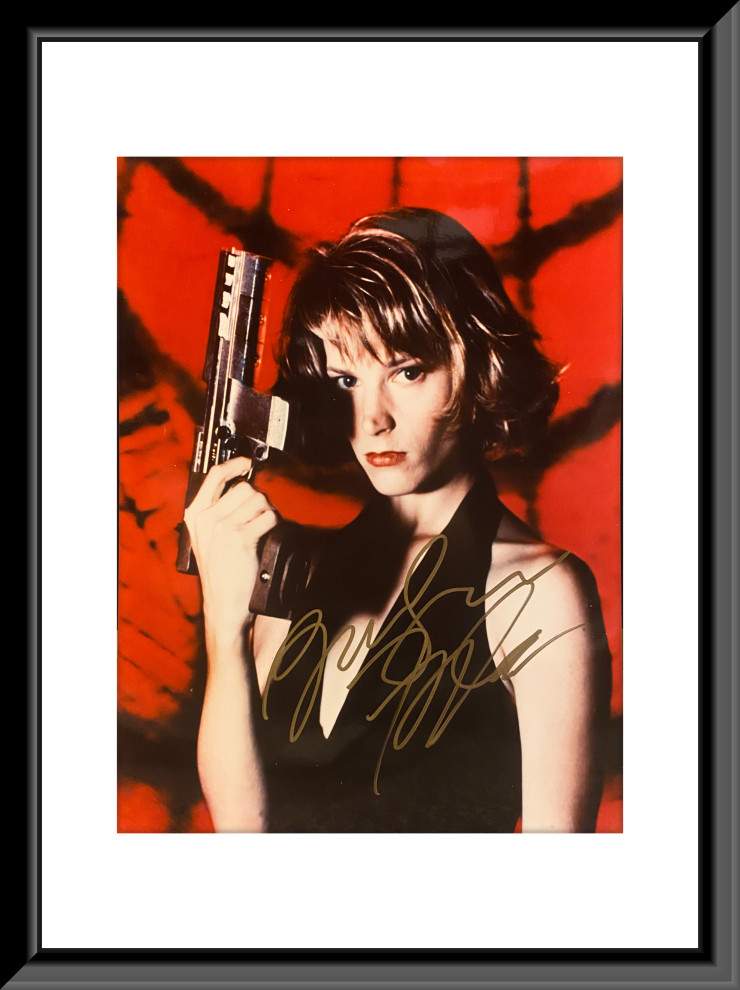 Bridget fonda signed point of no return movie photo contemporary
