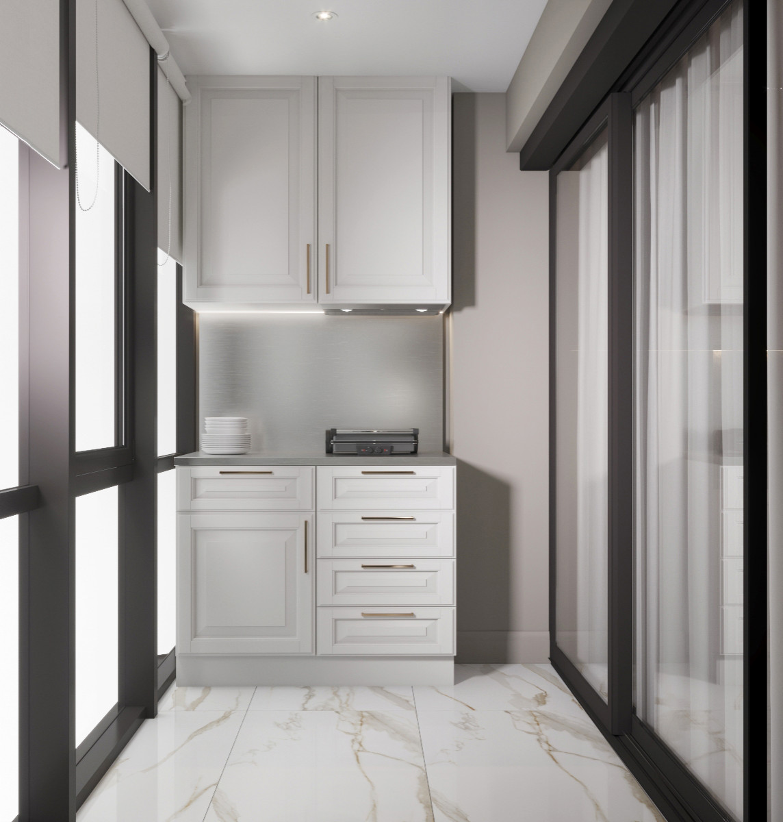 Проект квартиры 130 кв.м. 2021г.