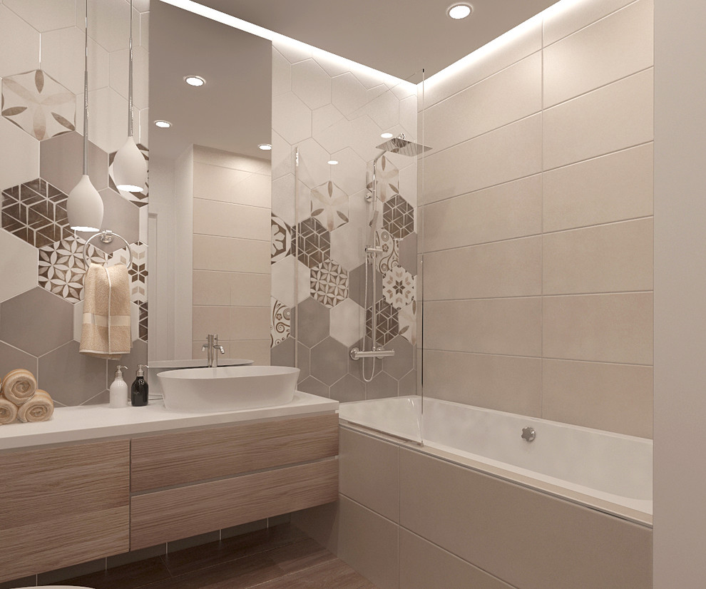 Интерьер квартиры-студии площадью всего 50кв.м