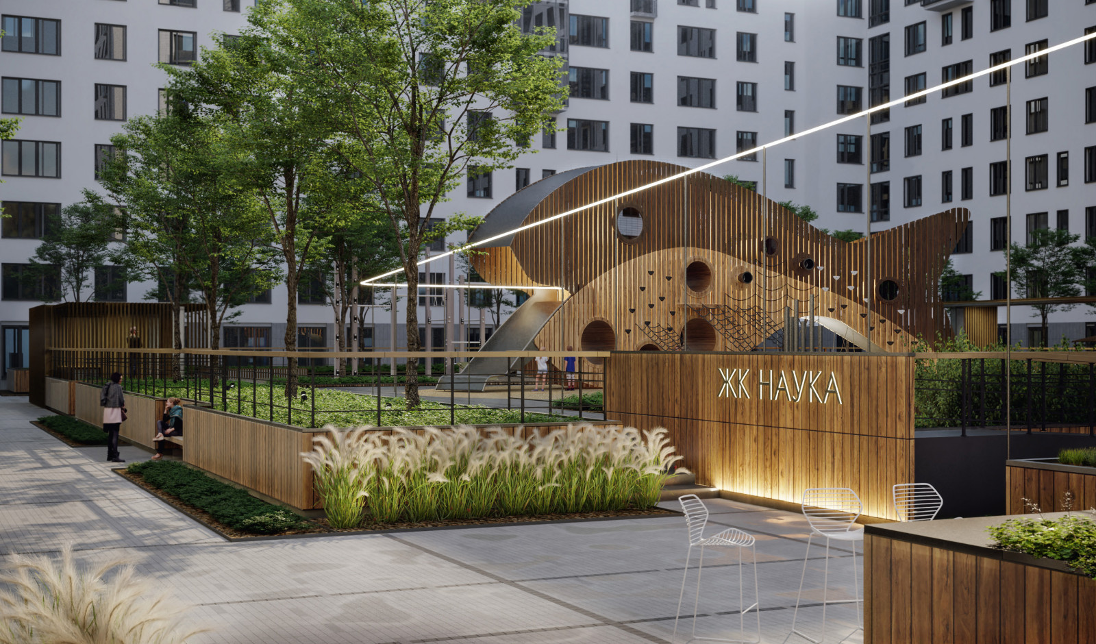 Фантастический лес (ЖК Наука)
