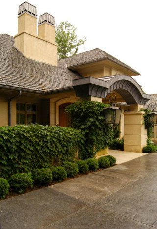 Davis Residence medelhavsstil-entre