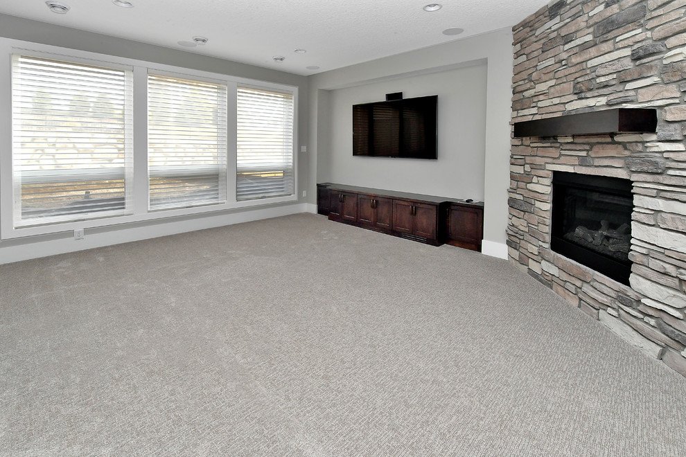 Home design - transitional home design idea in Minneapolis
