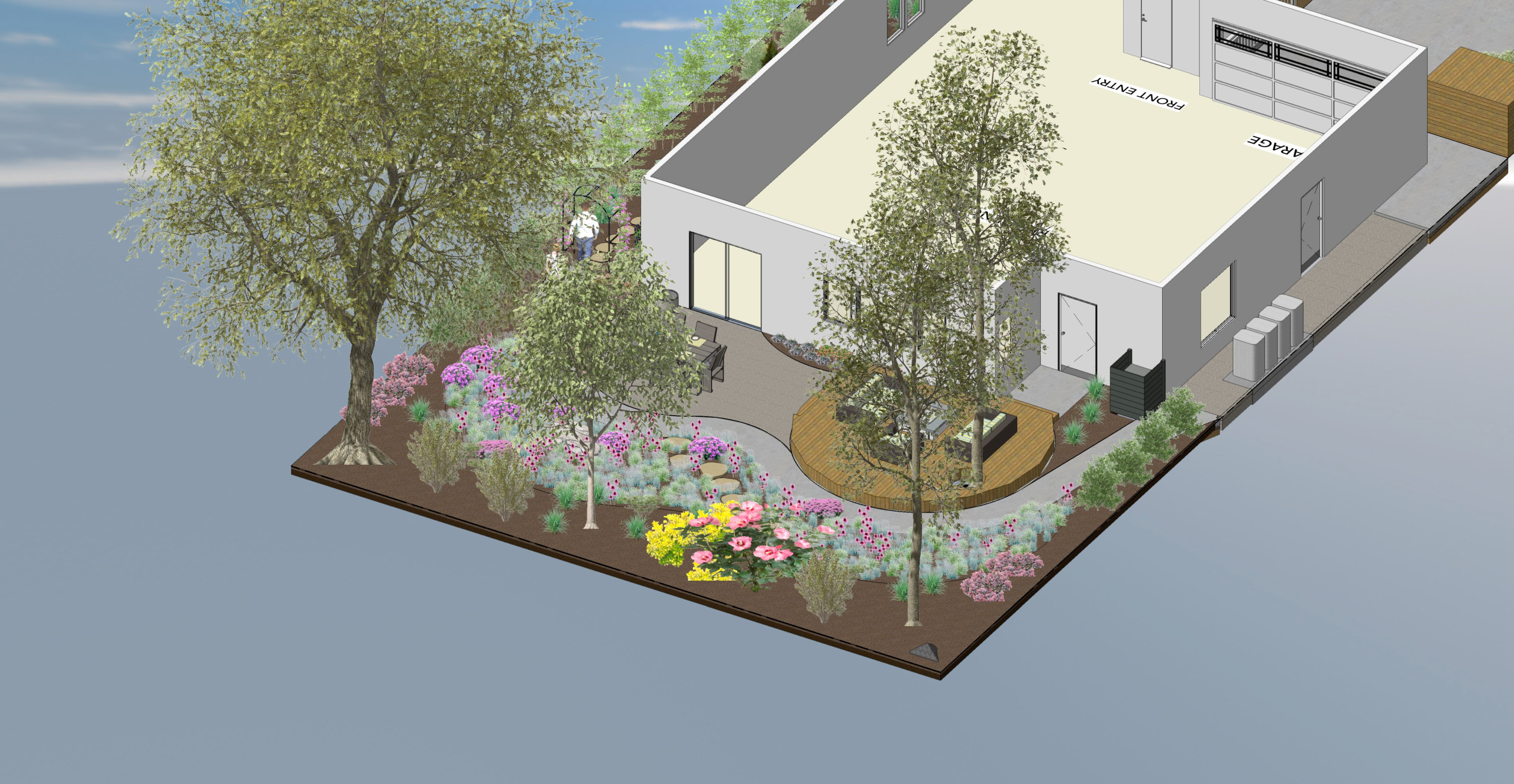 Curated Outdoor Living: Front, Back & Side Yard Design