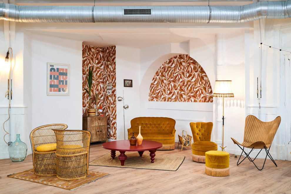 Aménagement d'un espace de co-working de 300 m² à Paris, tout en mobilier chiné