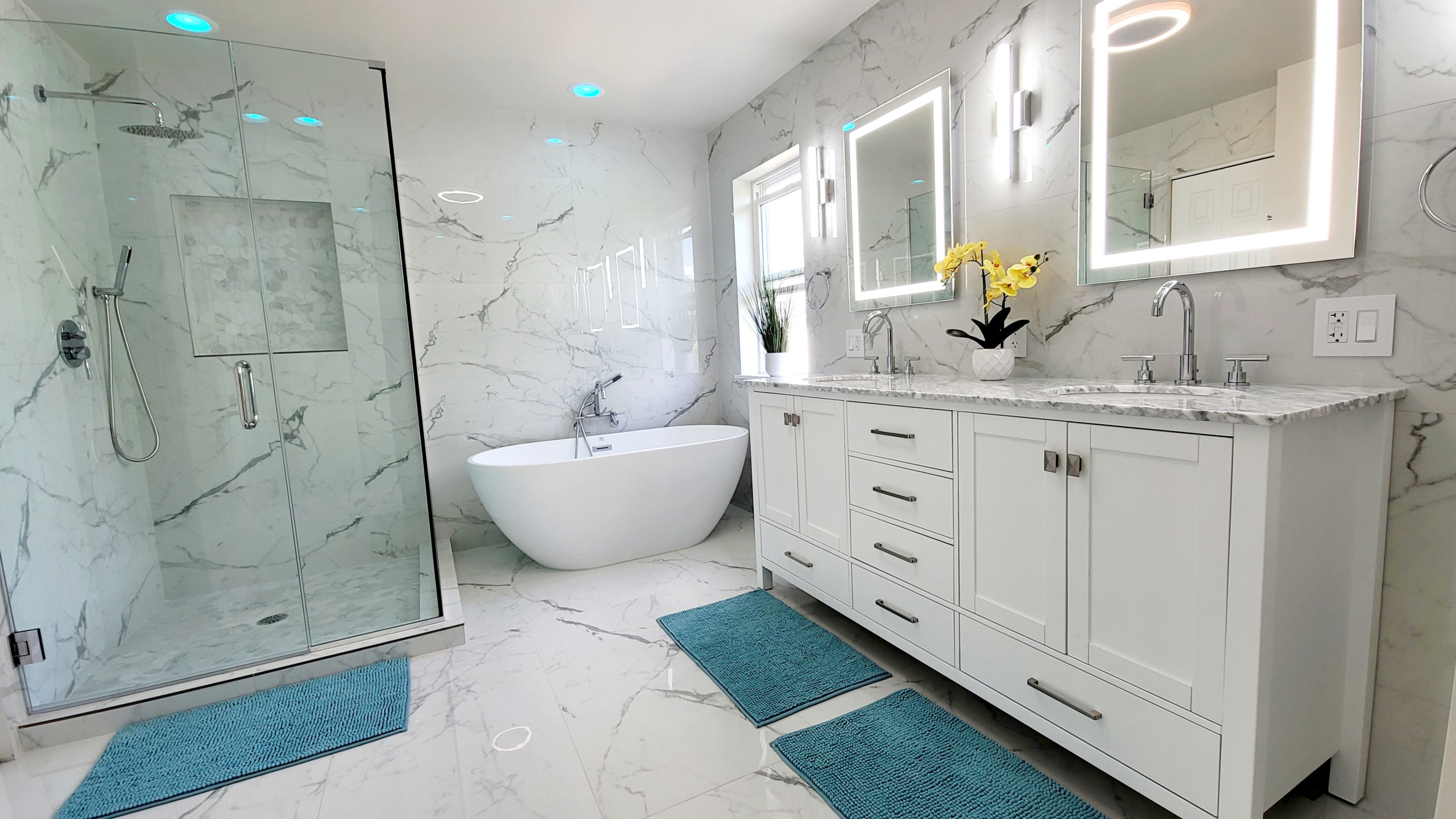 Modern Main Bathroom amazing transformation