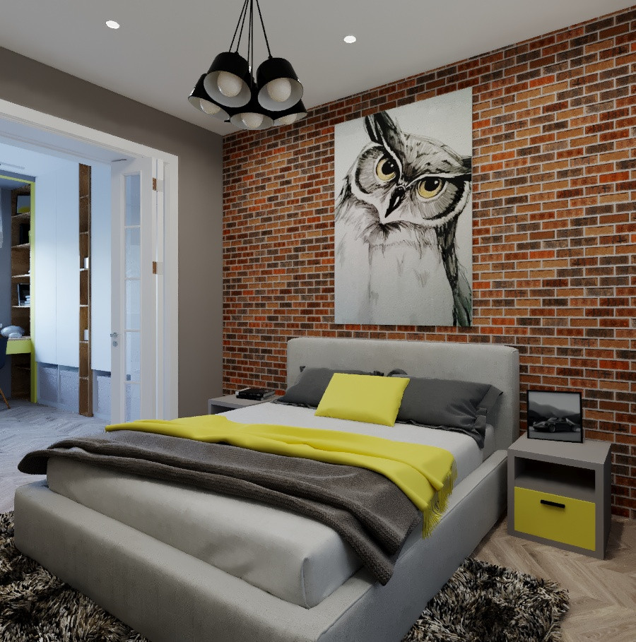 Яркая комната для подростка