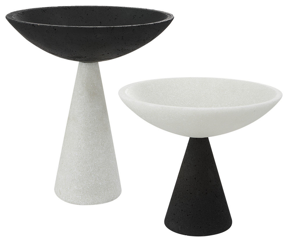 Antithesis Marble Bowls, S/2"