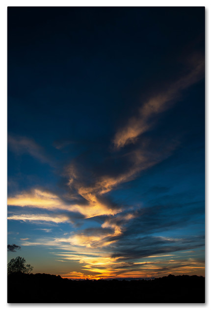 Kurt Shaffer 'Clouds Make the Sunset Awesome' Canvas Art, 47"x30"