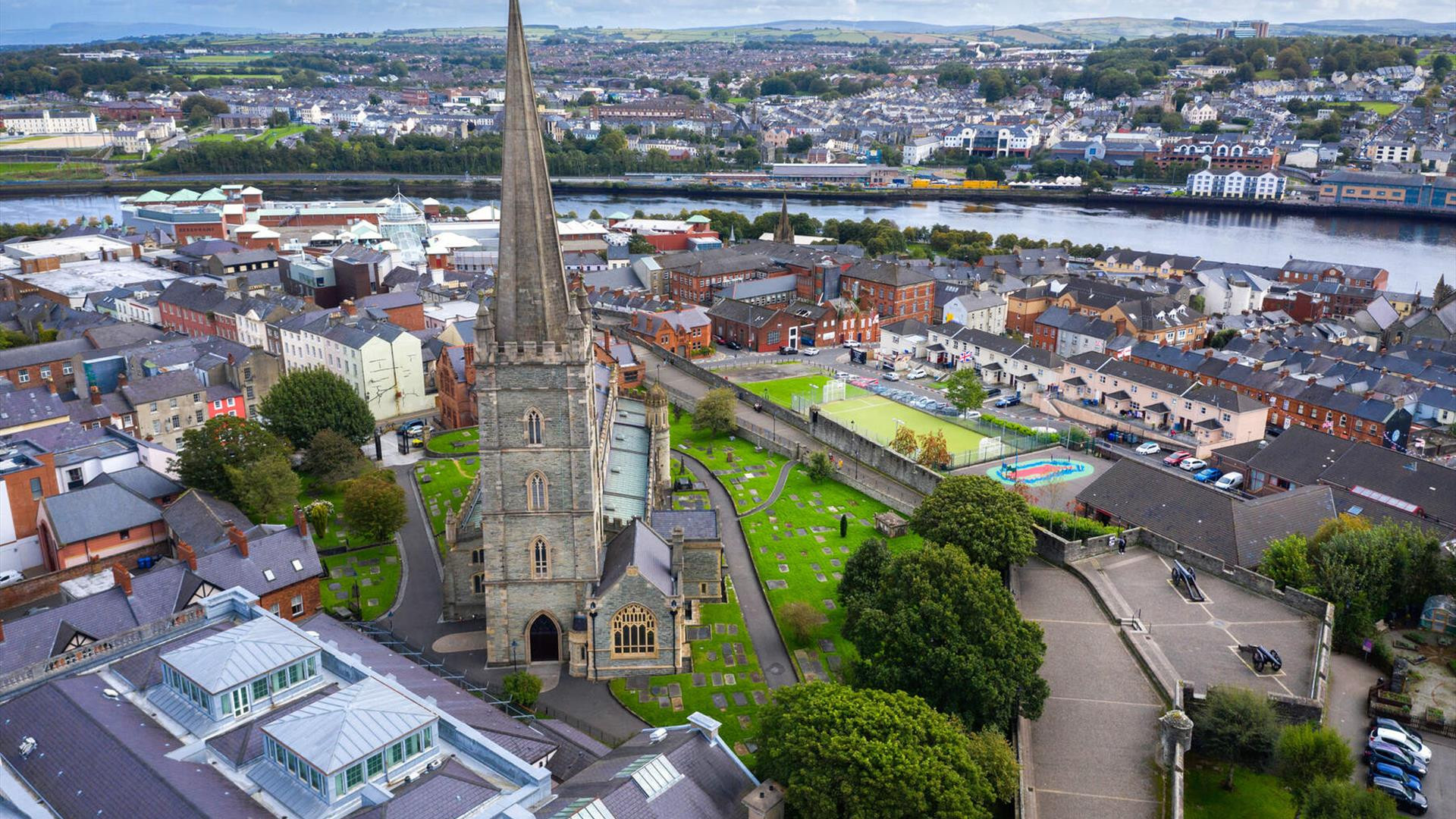 Buried Derry Cathedral