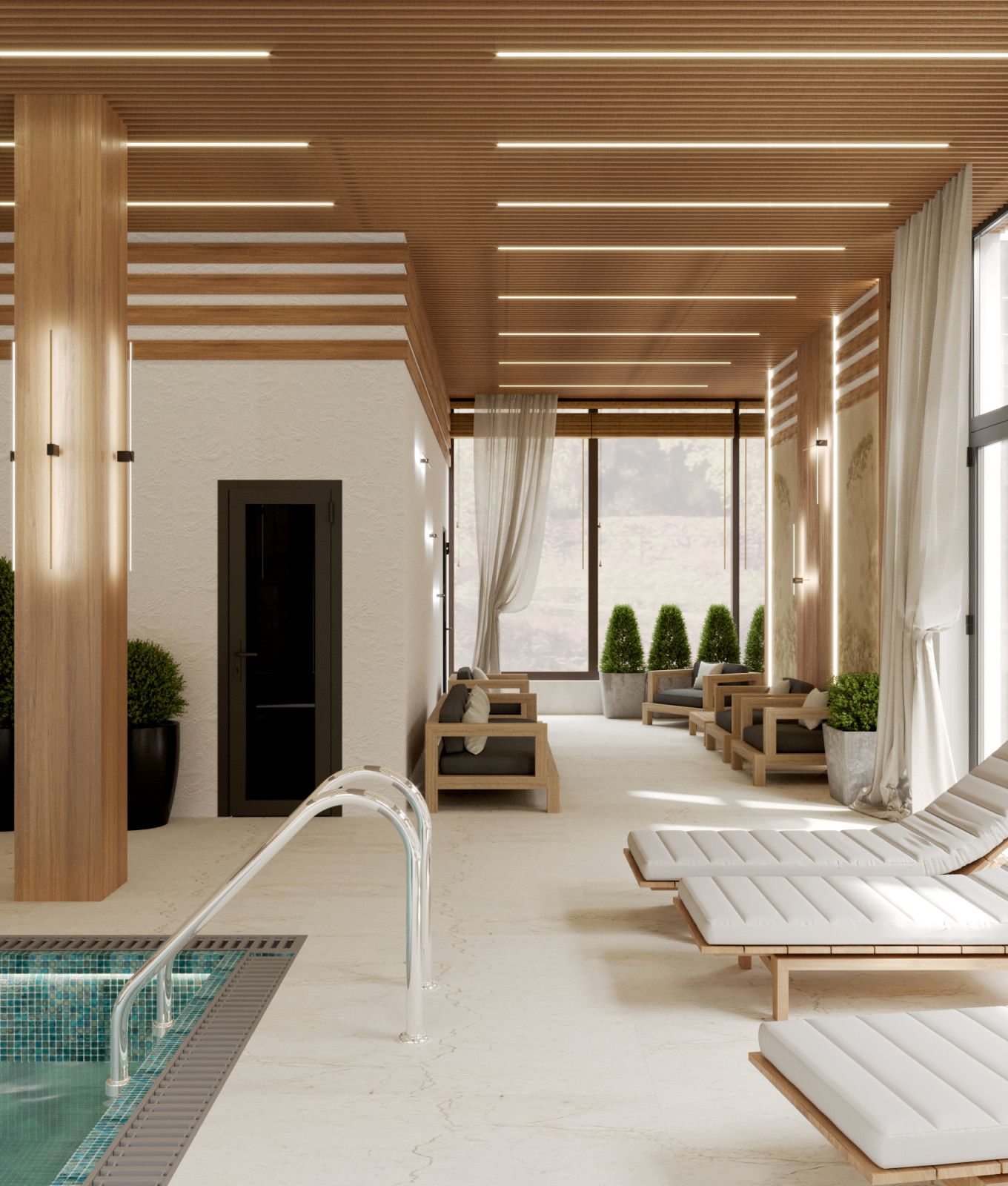 Зона крытого бассейна, Германия