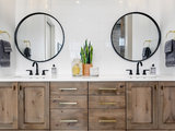 Farmhouse Bathroom by Solitude Homes