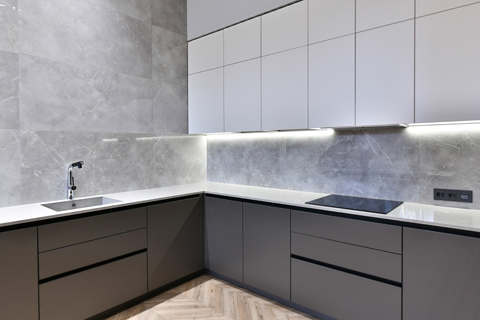 Кухня без ручек