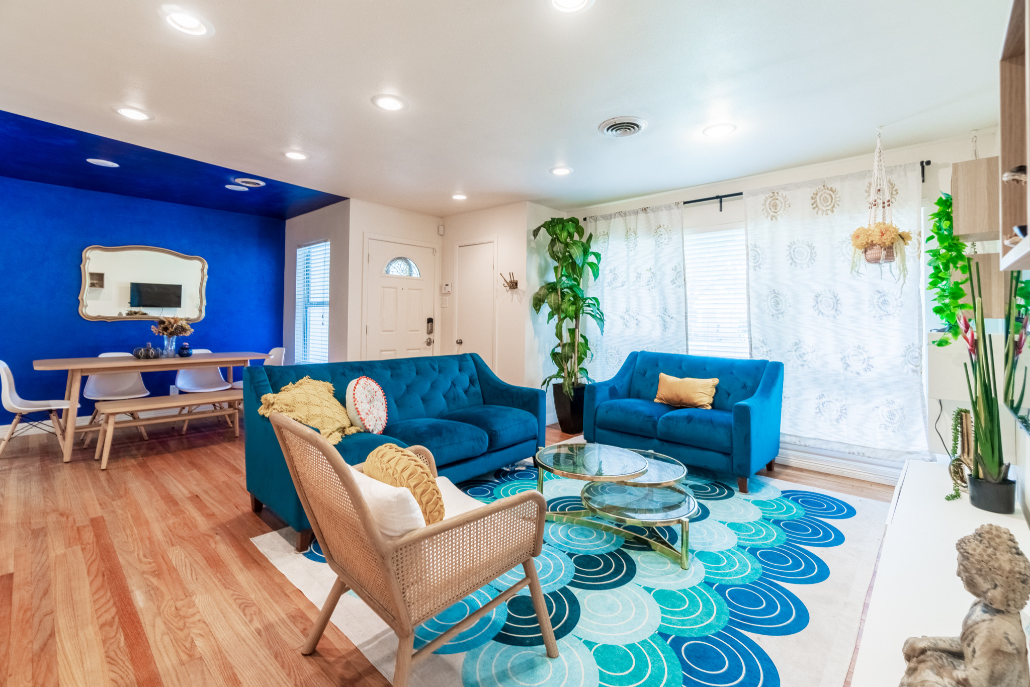 Colorful Maximalist Airbnb Concept - East Dallas