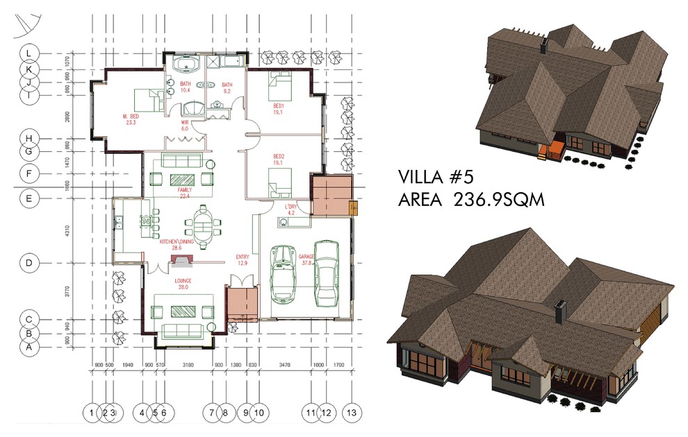 архитектура, частные дома