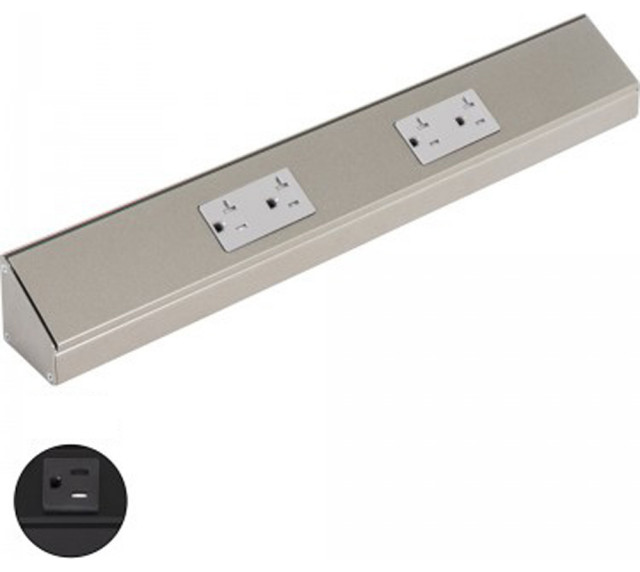 TR Angled Power Strip Contemporary Extension Cords And Power Strips
