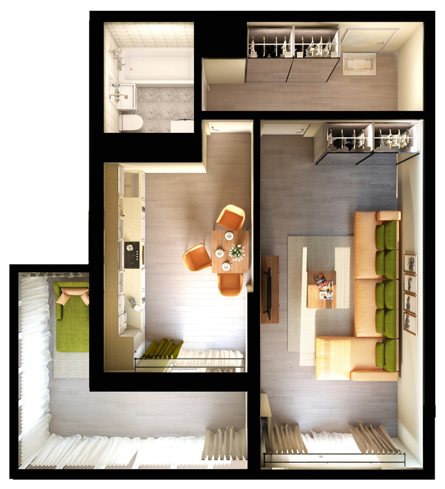 3d планировки квартир