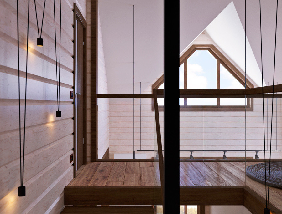 ПРОЕКТ ИНТЕРЬЕРА ДОМА НА ЧЕРНОЙ РЕЧКЕ во Владивостоке)