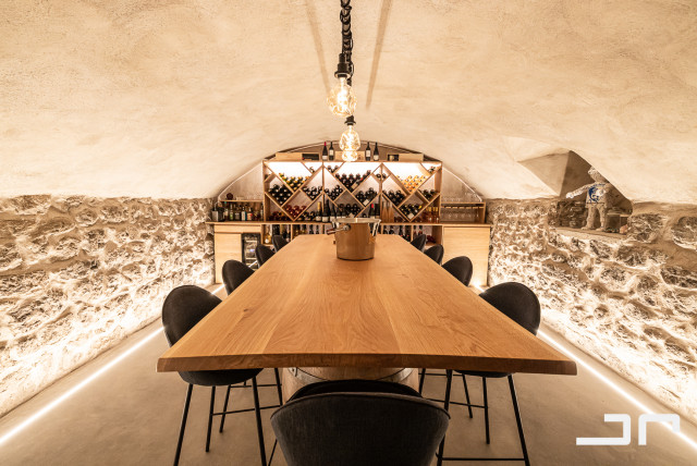 Projet DM.  |  Cave &agrave; Vin  |  Maison de Ville  |  Grenoble industrial-bodega