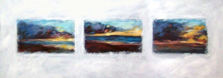 Post Cards From The Beach #6 Original By Sylvia Shanahan