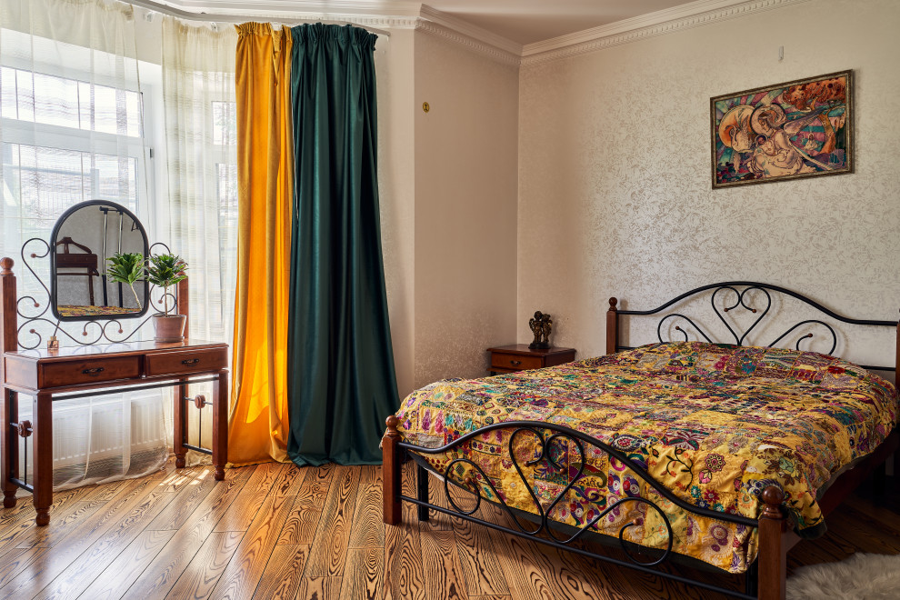 Гостевой загородный дом в Подмосковье, спальня