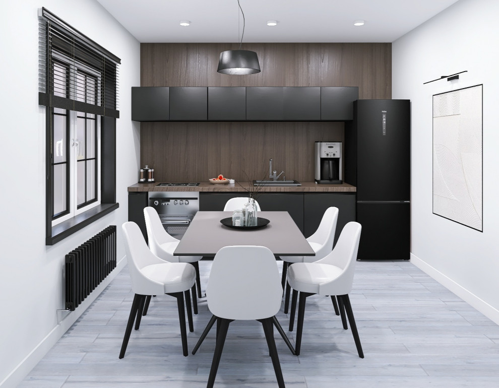 Трехкомнатная квартира для холостяка. Сочетание брутального  характера и уюта.