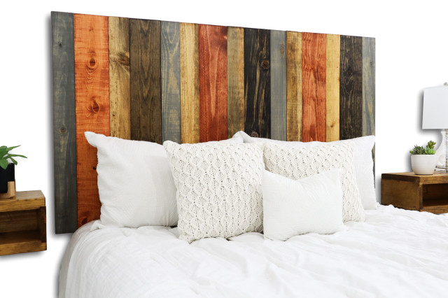 Handcrafted Headboard, Leaner Style, King - Rustic - Headboards - by ...