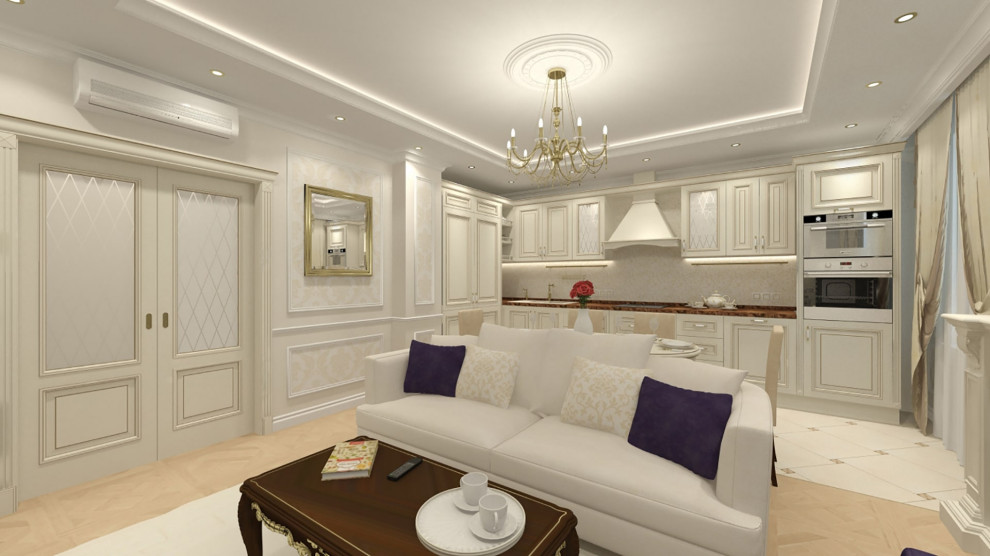 Дизайн проект квартира в ЖК Времена года