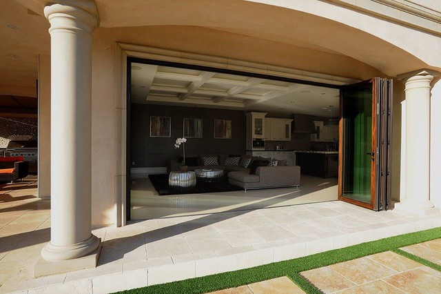 Beverly Hills Pocketing System Bi Folding Doors Modern