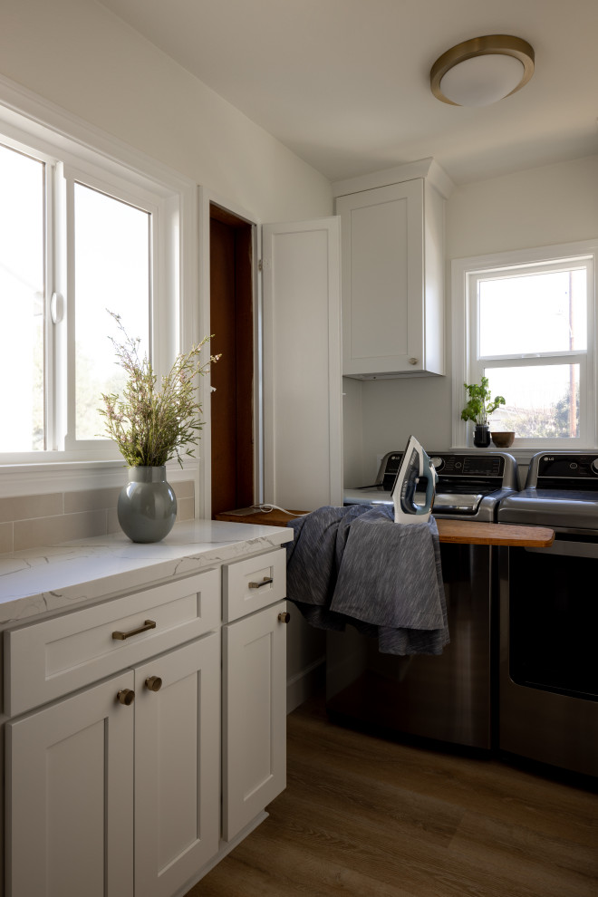 Design ideas for a classic utility room in Orange County.
