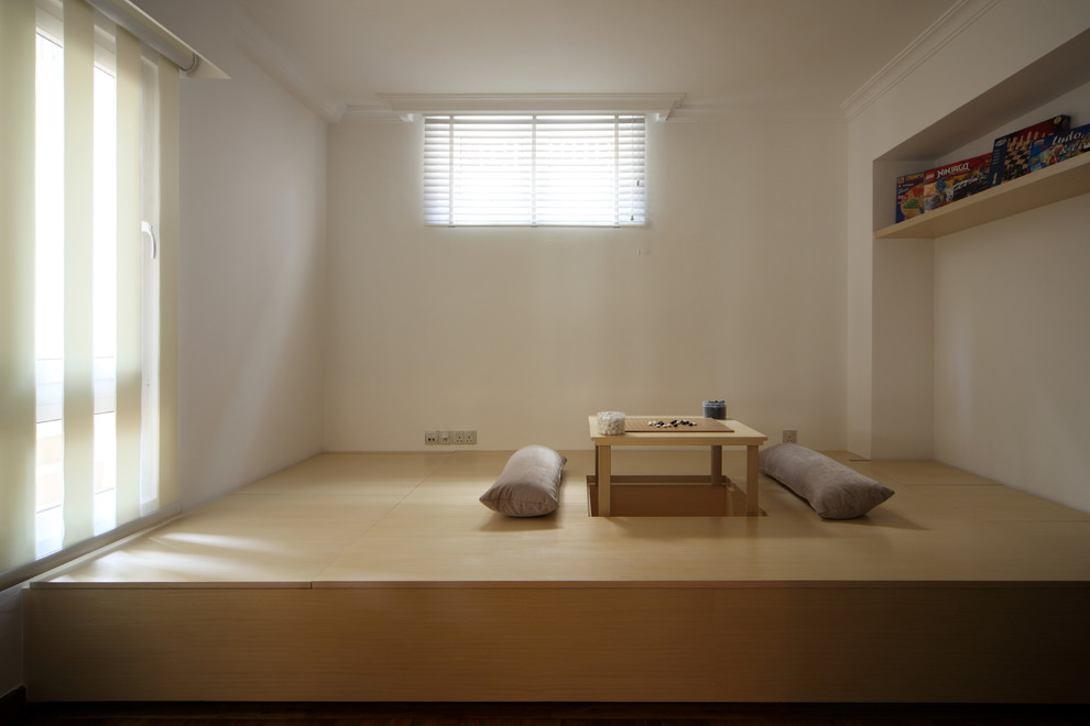 Photo of an Asian basement in Singapore.