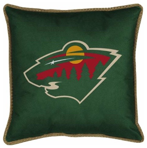 NHL Minnesota Wild Sideline Pillow