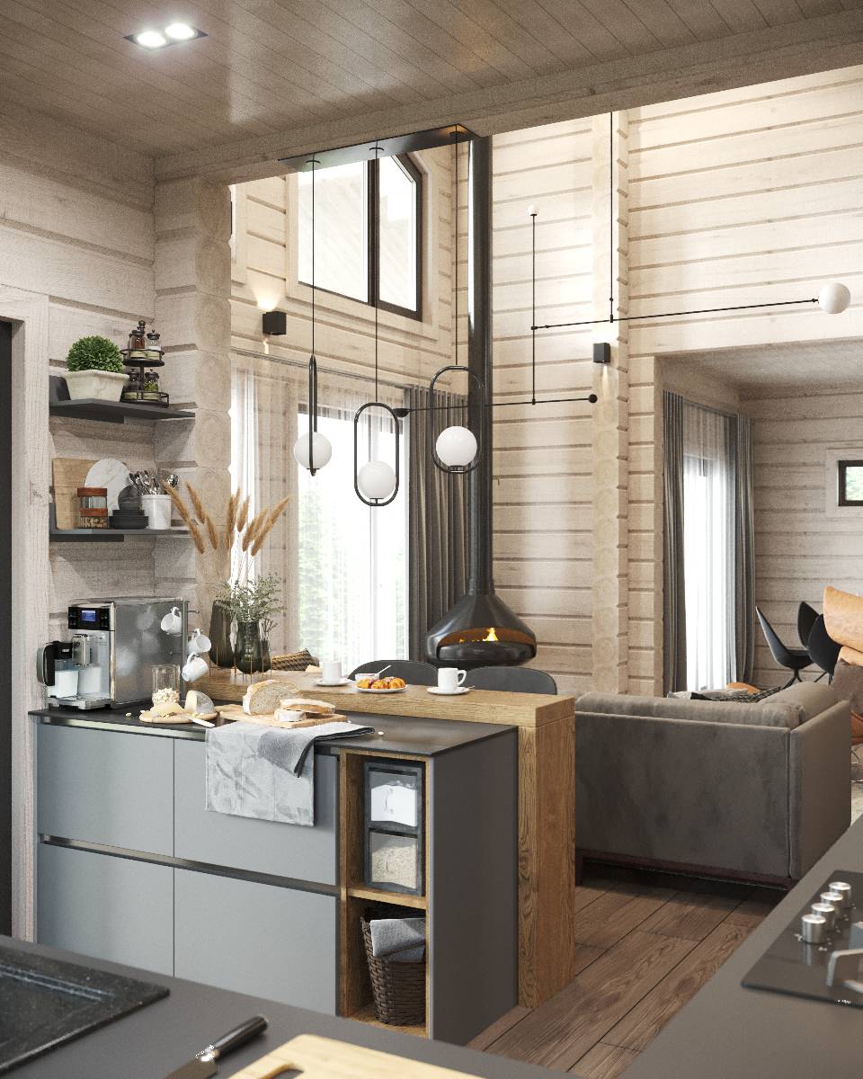 Дом в пос. Рощино