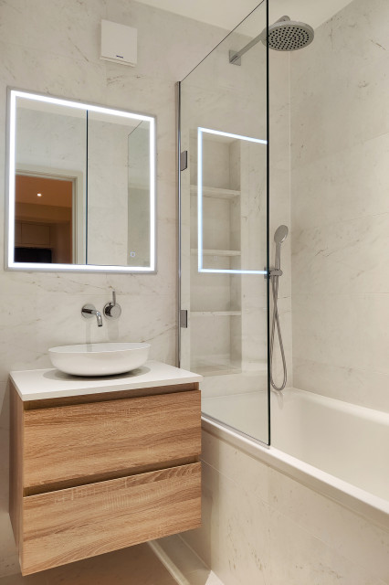 Lancaster Gate modern-bathroom
