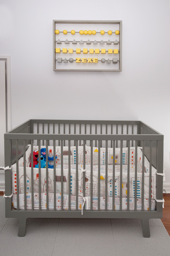 NYC Upper West Side Nursery Contemporary Nursery New York by LIVI INTERIOR DESIGN