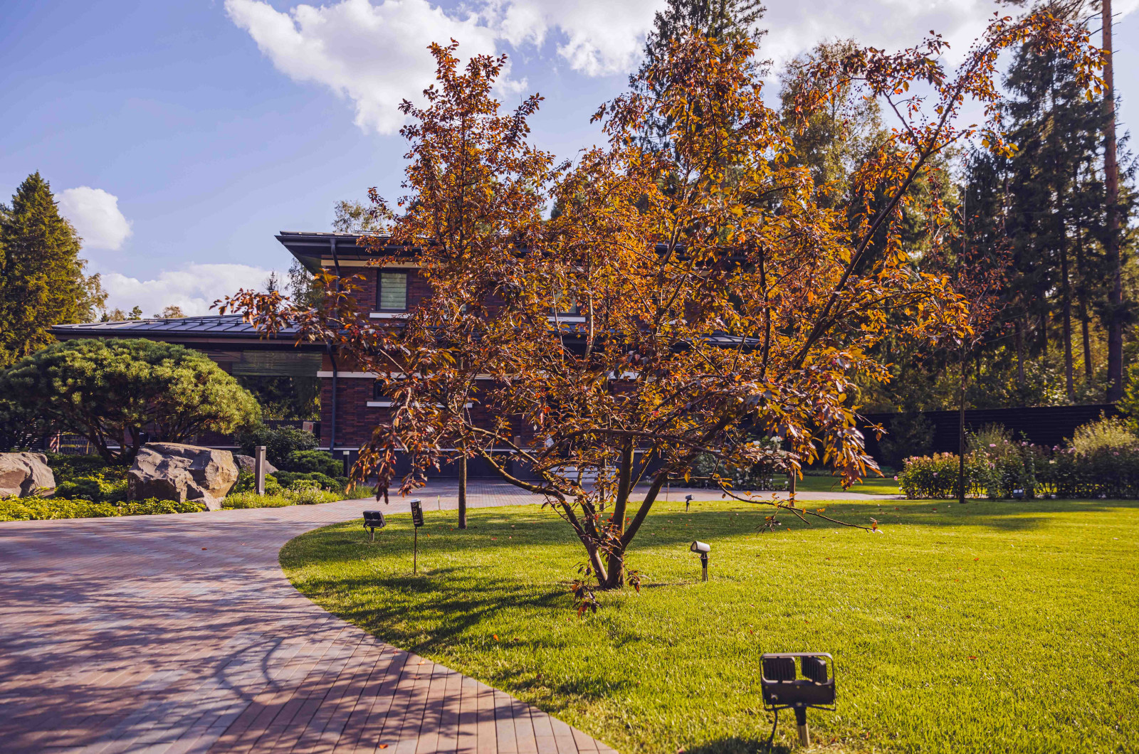 Архитектурное Решение в Пейзажном Стиле