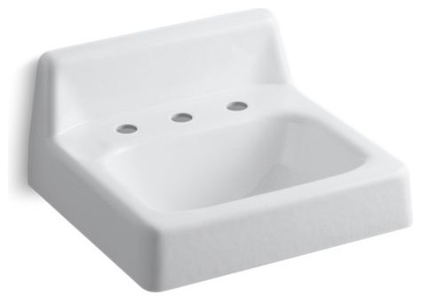Kohler Hudson 20 X 18 Bath Sink W Widespread Holes Lugs For Chair Carrier Kohler Hudson 20 X 18 Bath Sink W Widespread Holes Lugs For Chair Carrier