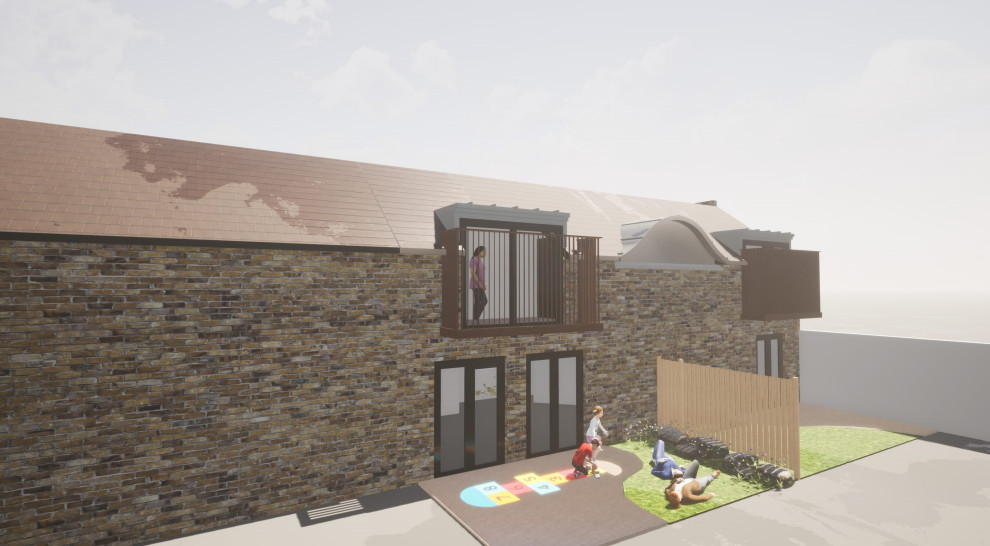 Conversion of existing building into 2 no. residential dwellings