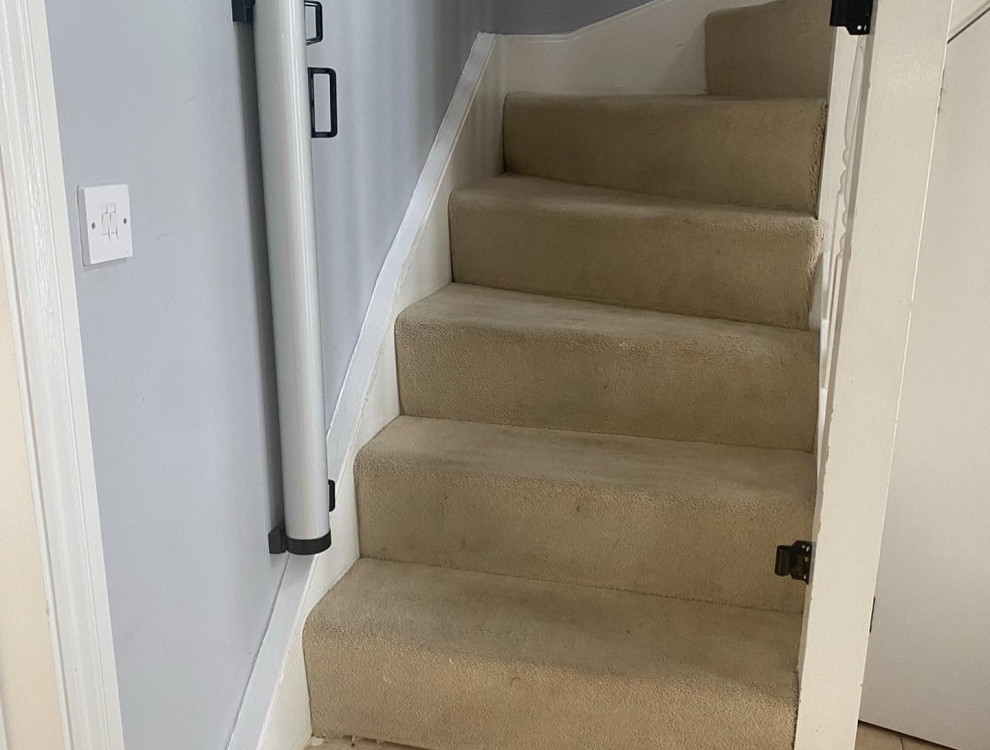 Modern Victorian Townhouse Staircase