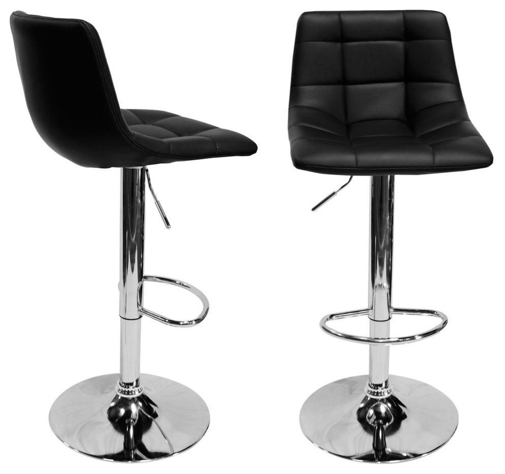 Modern Adjustable Swivel Kitchen Bar Stools Contemporary Bar Stools