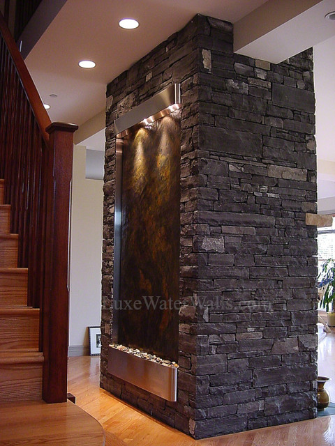 50" Wide Various Wall Fountains for Client's Homes