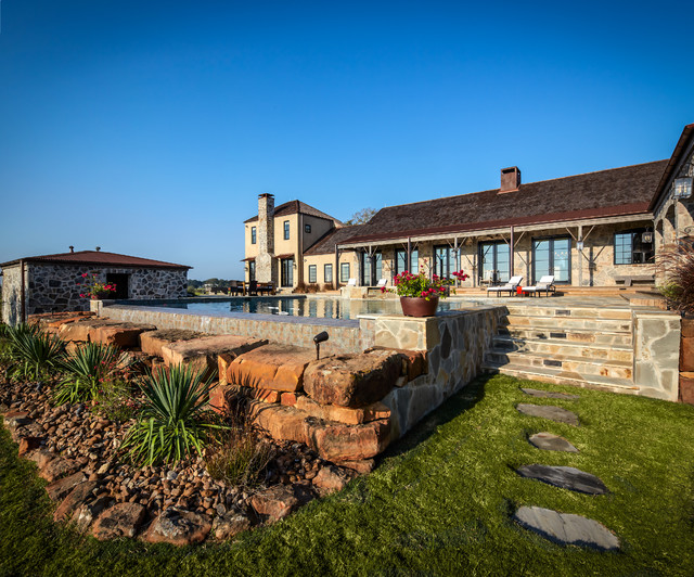 Ranch montagne-jardin