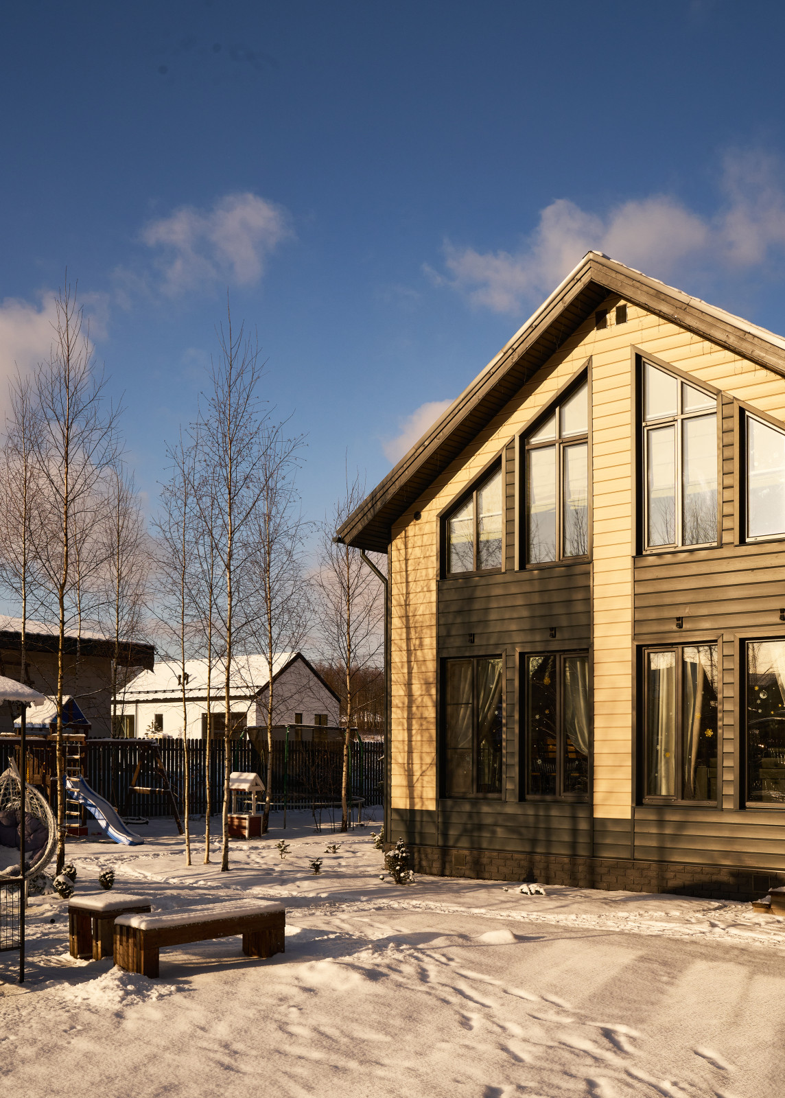 Съемка дома для отдыха. Крокусы. Санкт-Петербург