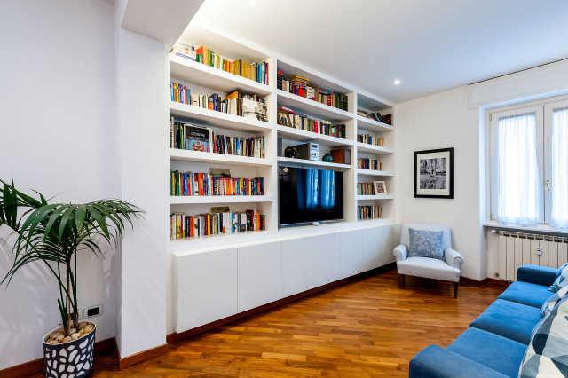 Casa A contemporary-vardagsrum