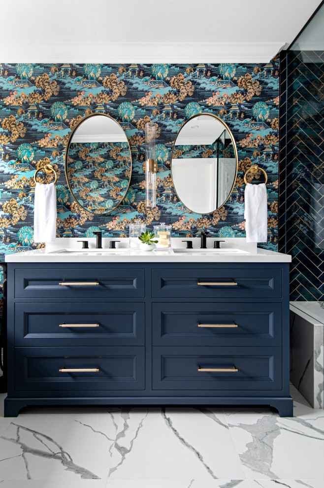 Bathroom - transitional bathroom idea
