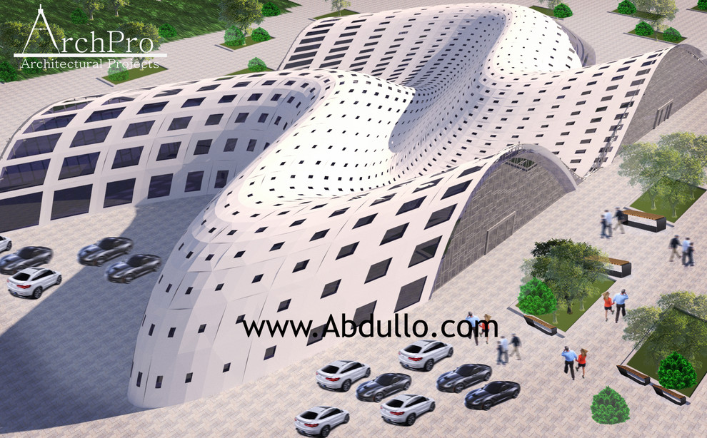 ТОРГОВЫЙ КОМПЛЕКС в параметрическом архитектуре