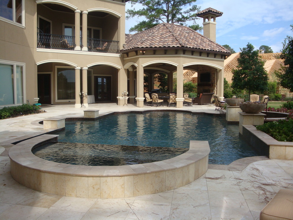 Cypress Custom Pools Grecian Style Showcase Pool Houston by