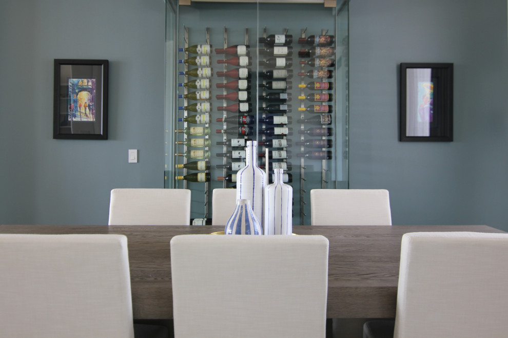 Inspiration for a transitional home design remodel in Phoenix