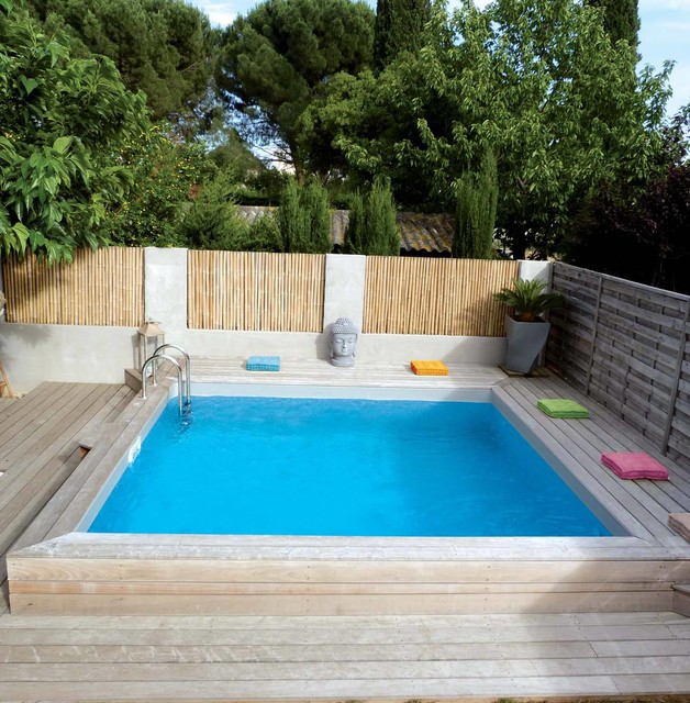 PISCINE BOIS - Exotique - Marseille - par LE BON BAIN